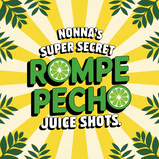 Nonna's Super Secret Rompe Pecho Juice Shots